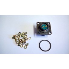 CLANSMAN 2 PIN POWER  FEMALE CHASSIS SOCKET